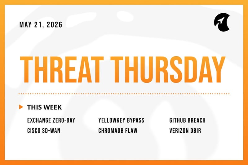 Threat Thursday: May 21st, 2026