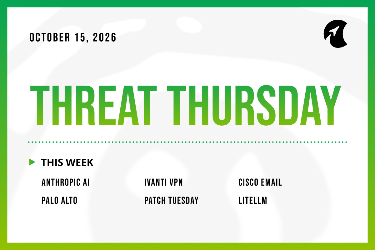Threat Thursday: October 15th, 2026