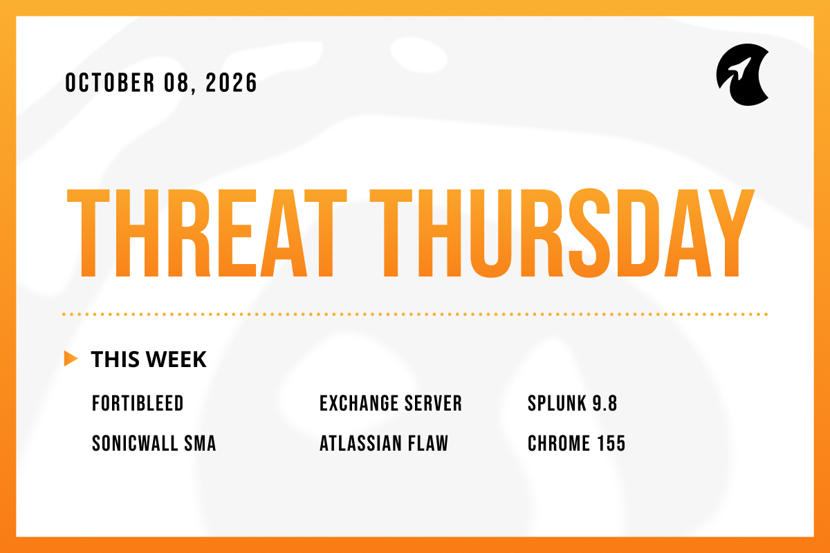 Threat Thursday: October 8th, 2026