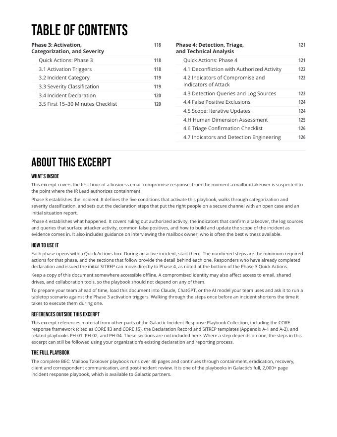 BEC playbook excerpt — page 2 of 12