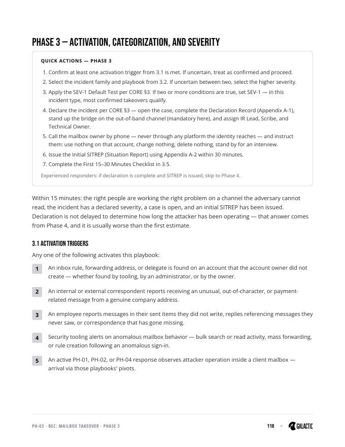 BEC playbook excerpt — page 3 of 12