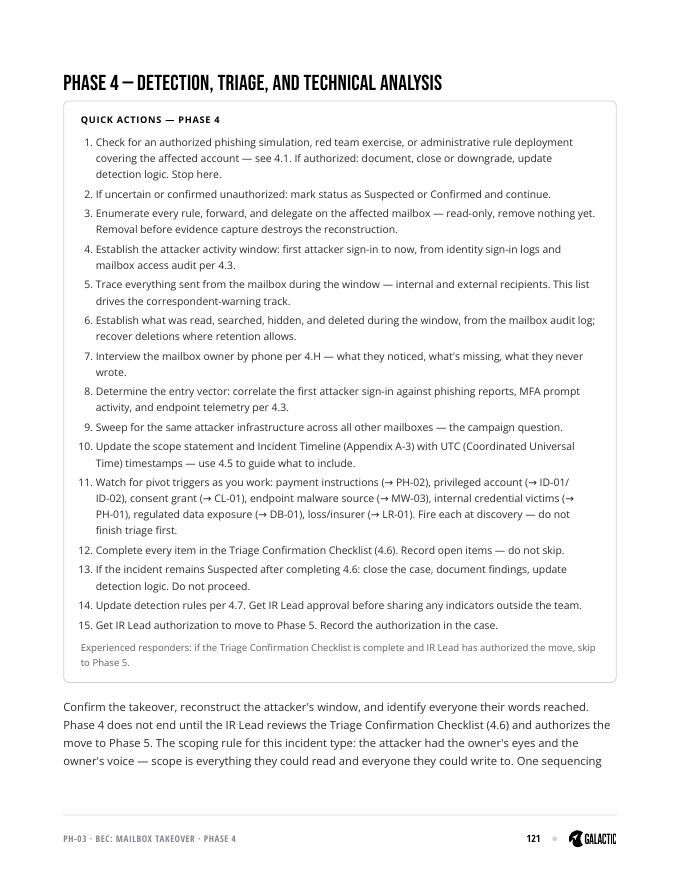 BEC playbook excerpt — page 6 of 12