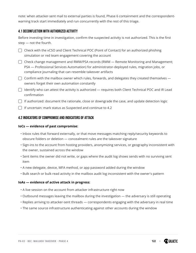 BEC playbook excerpt — page 7 of 12