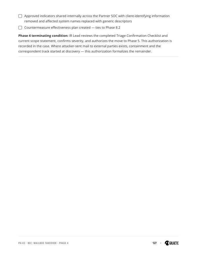 BEC playbook excerpt — page 12 of 12