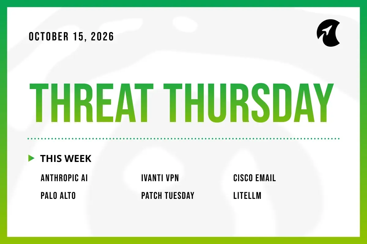 Threat Thursday: October 15th, 2026