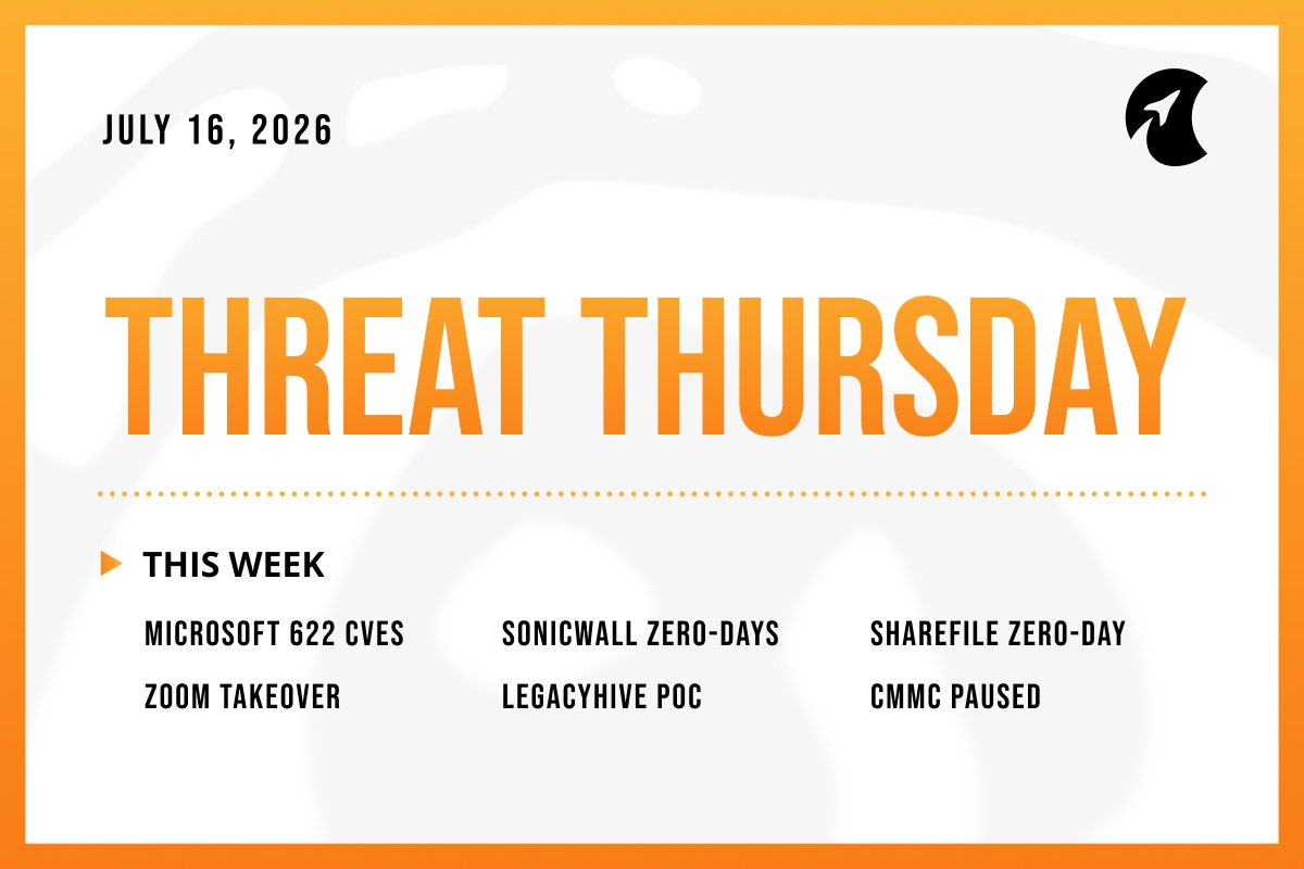 Threat Thursday: July 16th, 2026