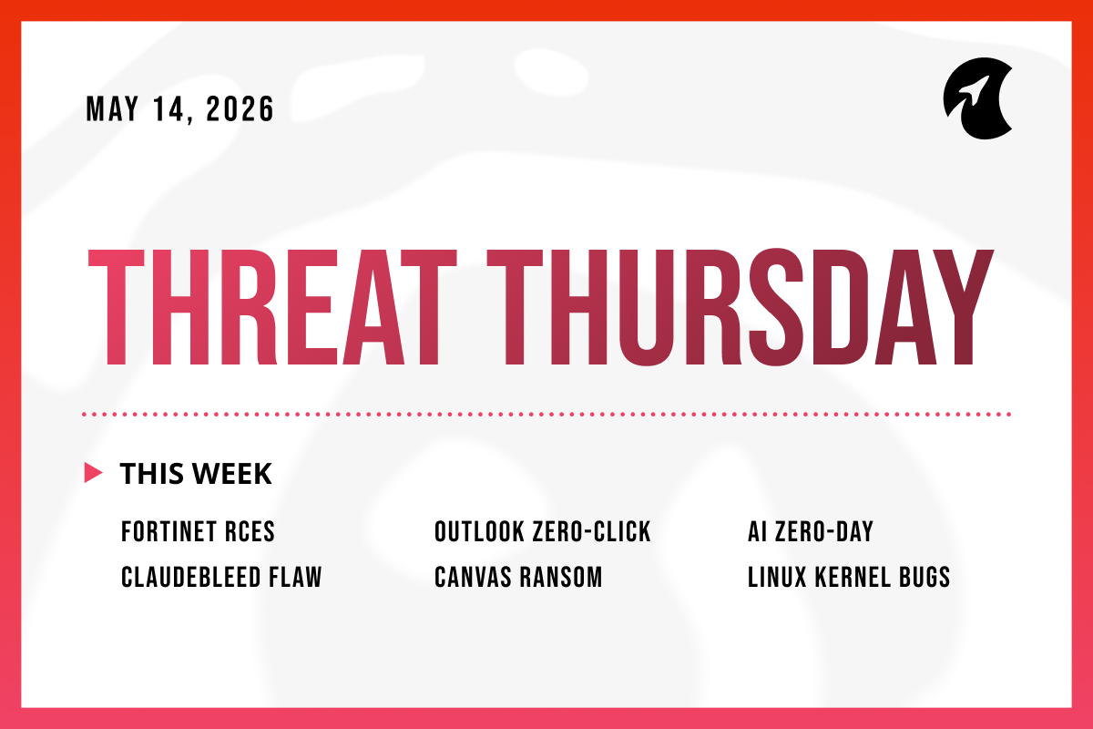 Threat Thursday: May 14th, 2026